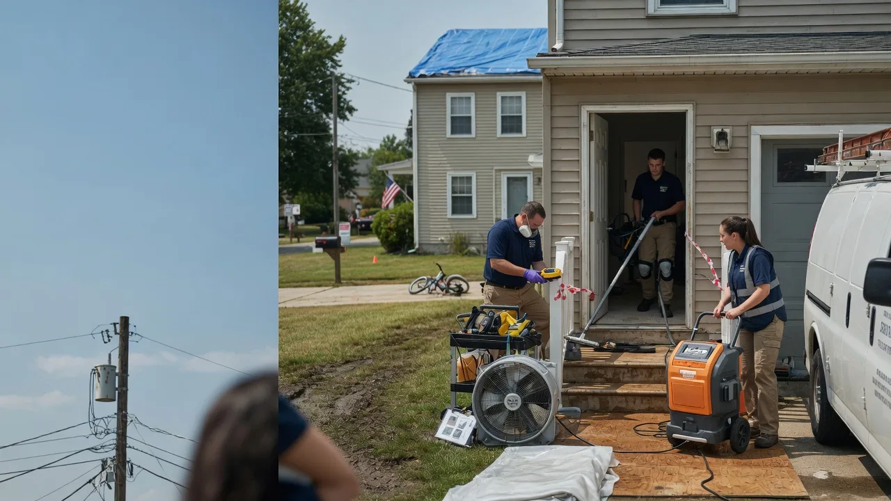 Water Damage Repair in Vintondale, PA near me